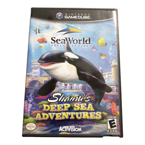 SeaWorld Adventure Park Shamu's Deep Sea Adventure Gamecube Video Game - Picture 4 of 5